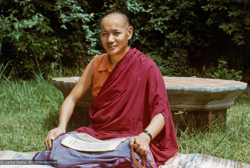Lama Yeshe at Kopan, 1974