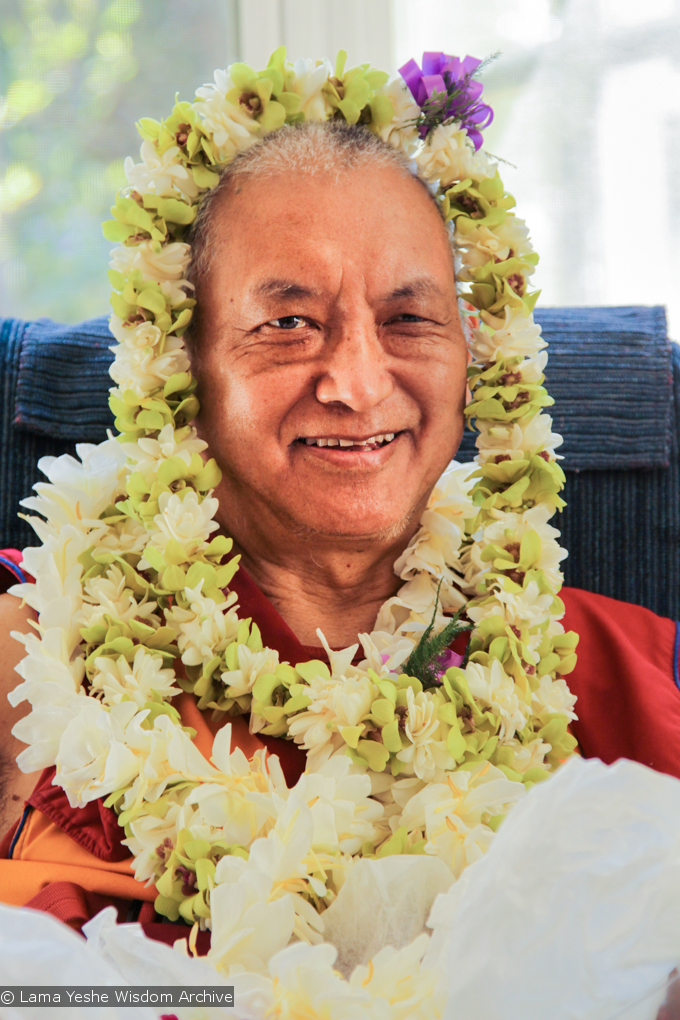 Rinpoche's Flower Offering, 2010