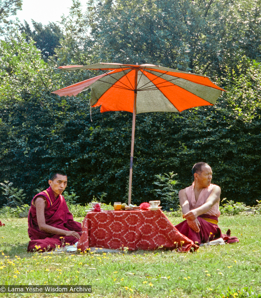 Lamas at Manjushri, 1977