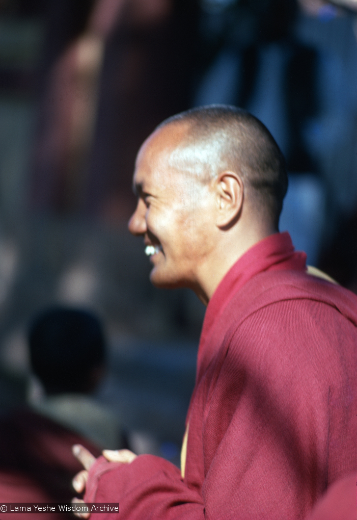 Lama Yeshe, Bodhgaya, 1974
