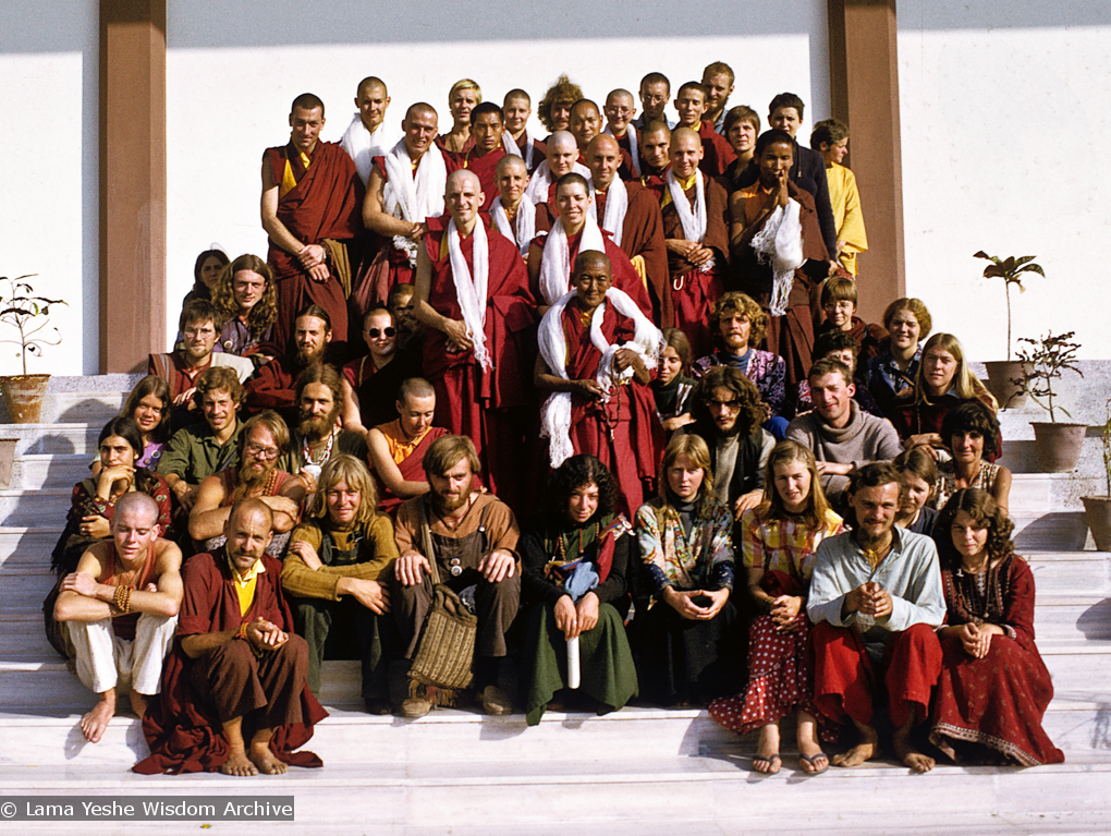 Ordination, Bodhgaya, 1974