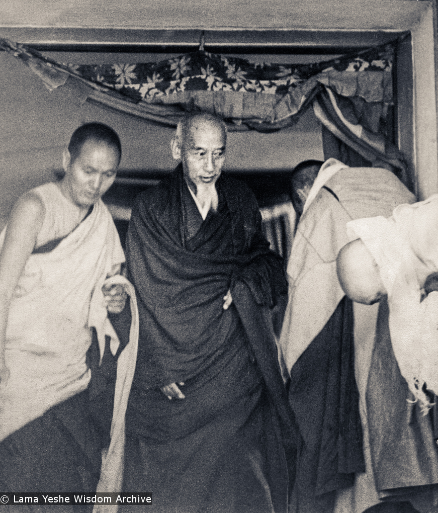 Lama Yeshe and Zong Rinpoche, Kopan, 1974