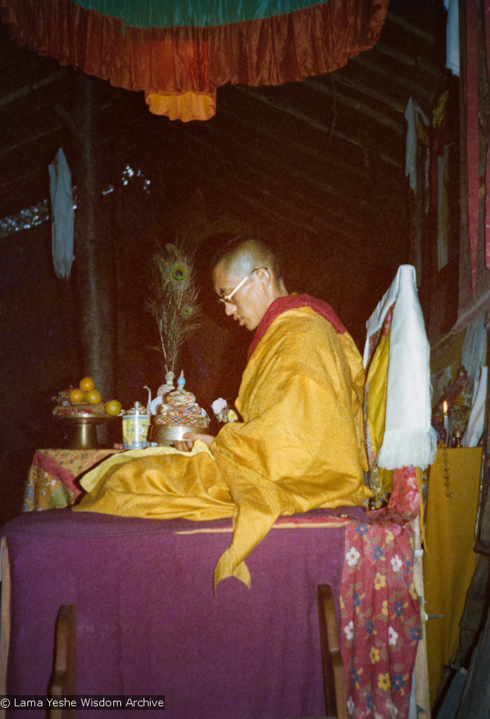 Lama Zopa Rinpoche, Kopan, 1975