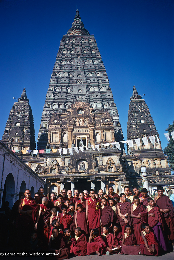 MEC students in Bodhgaya, India, 1974
