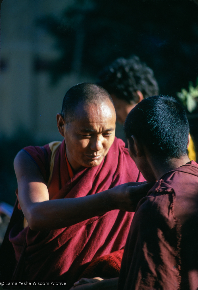 Lama Yeshe, Bodhgaya, 1974