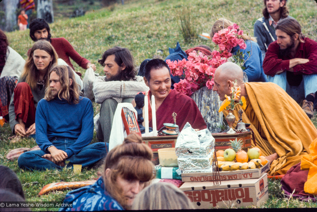 Puja at Eudlo, 1974