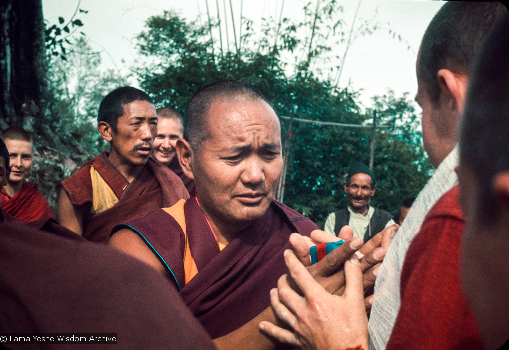 Lama Yeshe returns to Kopan, 1974