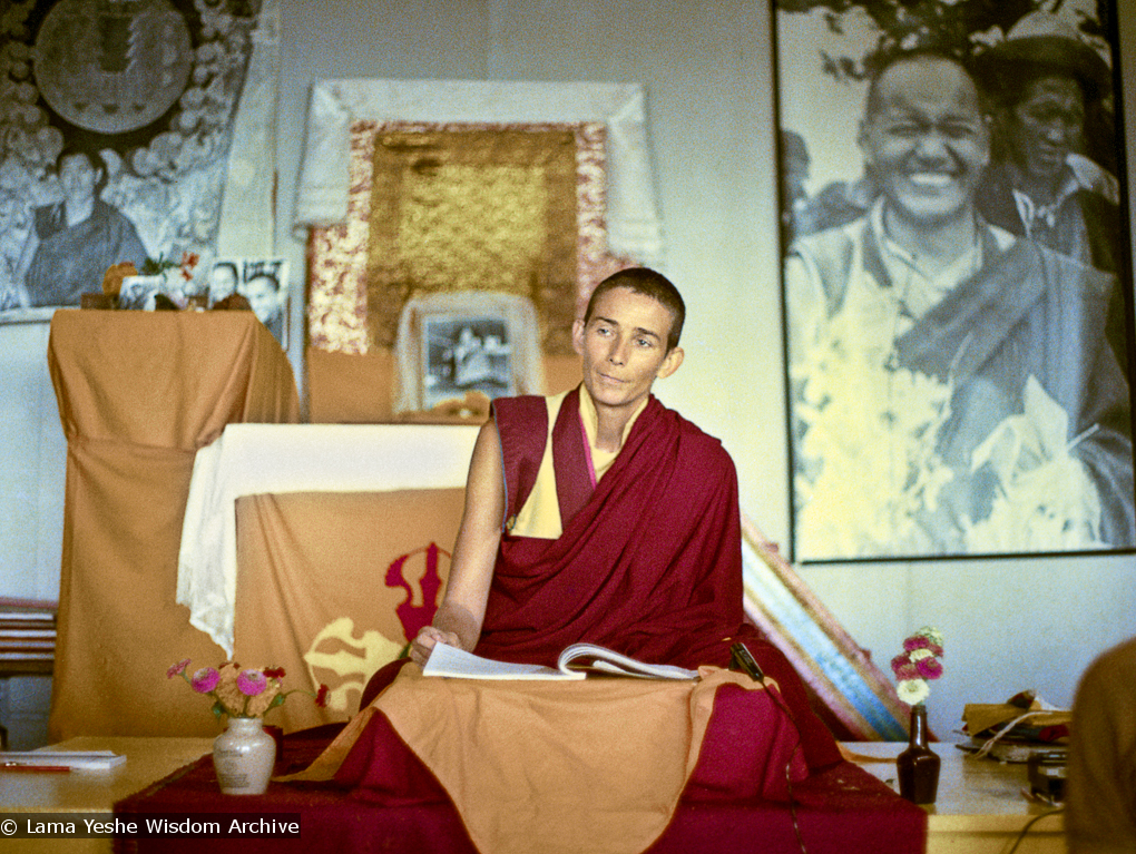 Anila Ann at Chenrezig Institute, 1975