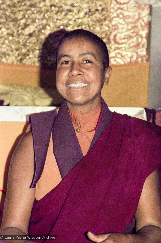 Sister Max at Chenrezig Institute, 1975