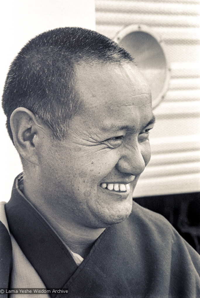 Portrait of Lama Yeshe, 1975