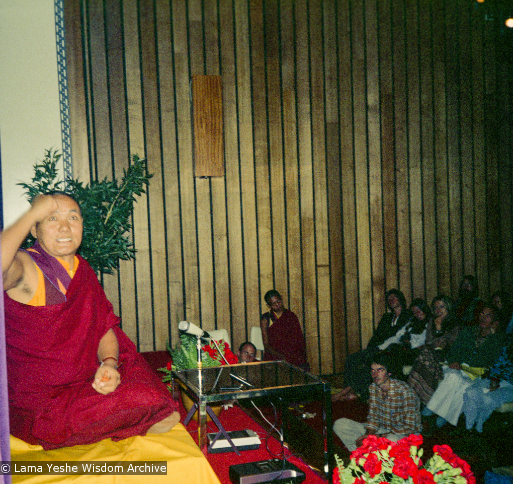 Lama Yeshe, Sydney, Australia, 1975