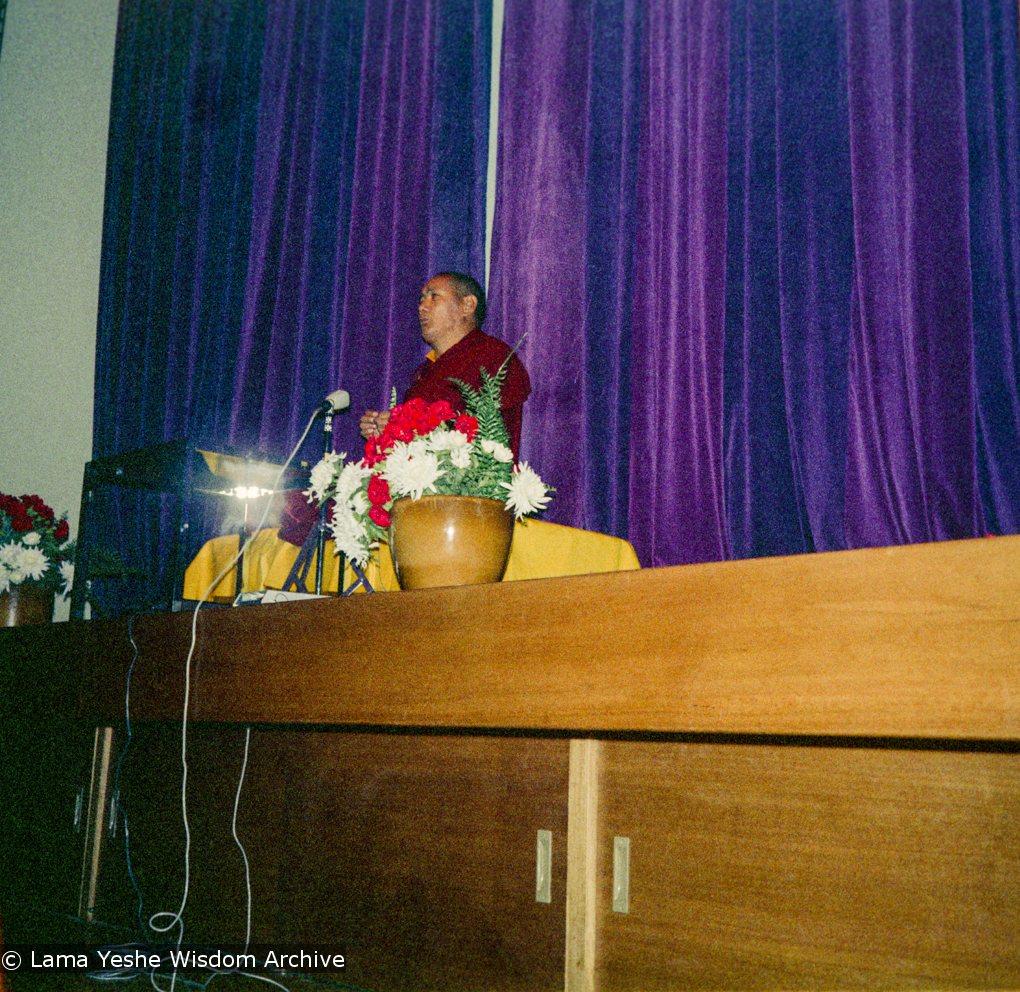 Lama Yeshe, Sydney, Australia, 1975