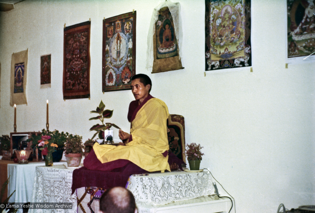 Lama Zopa , Indiana, 1975