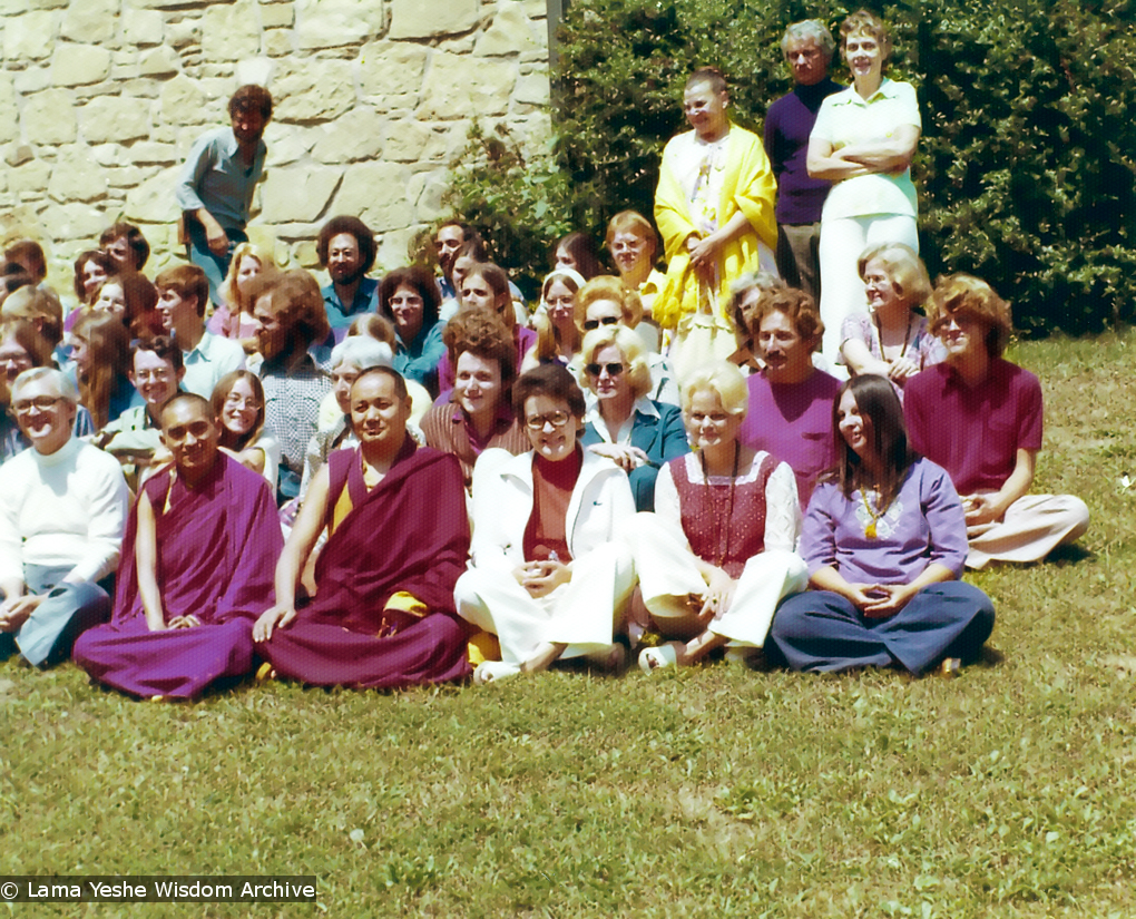 Retreat group, Indiana, 1975