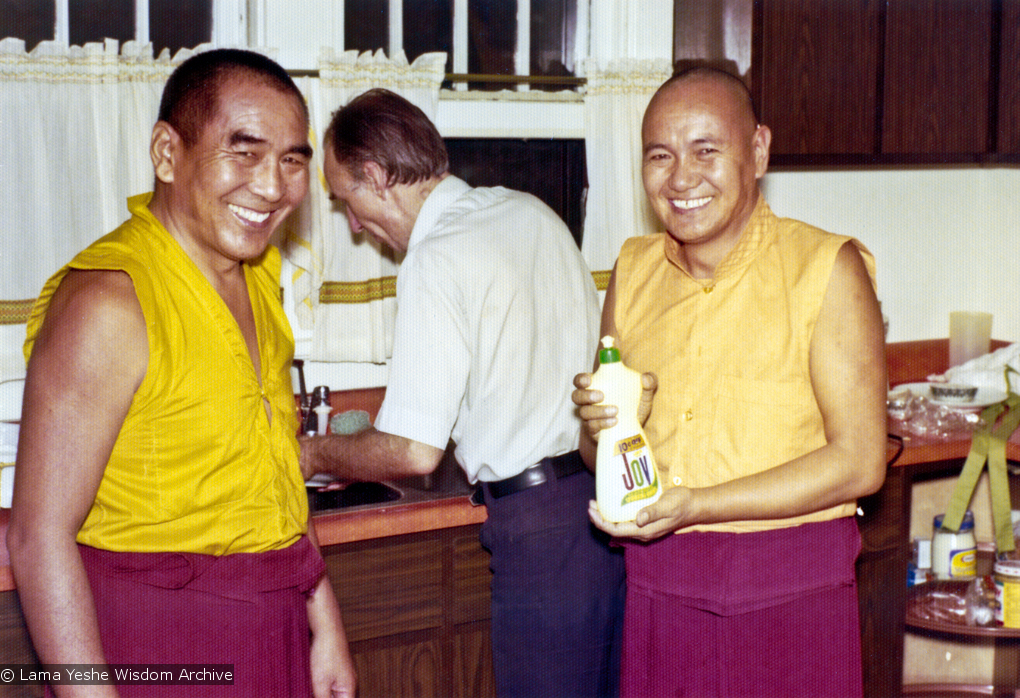 Geshe Sopa and Lama, 1975