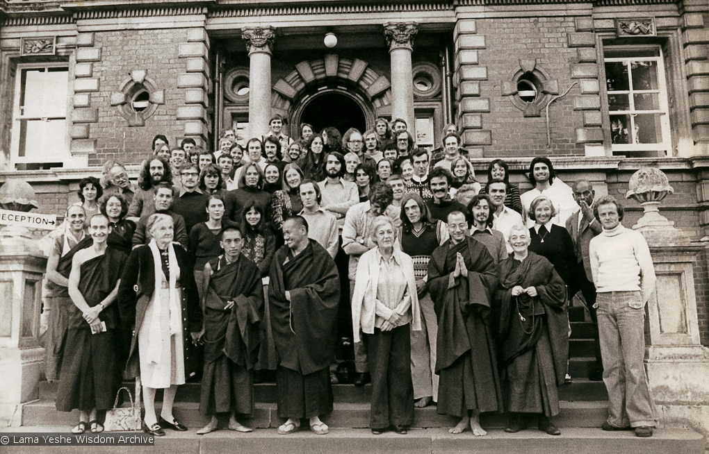 Group photo, Royal Holloway College, 1975