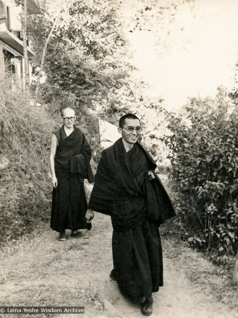 Dieter and Rinpoche, 1976