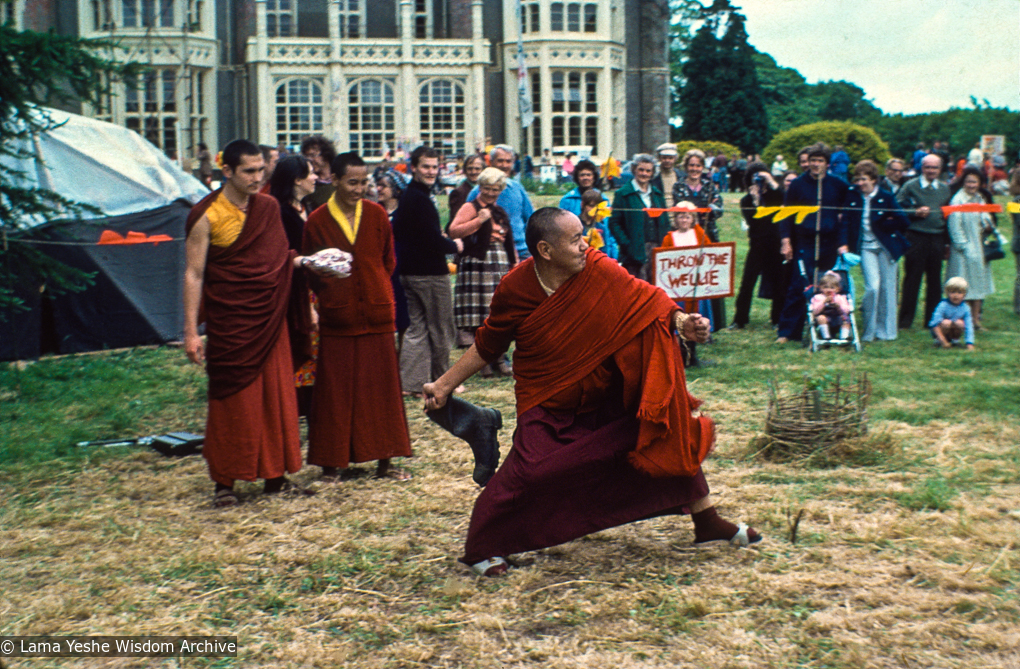 "Wellie Wanging" with Lama, 1979