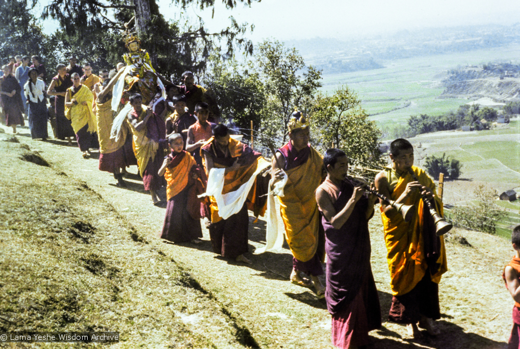 Tara statue procession, 1976
