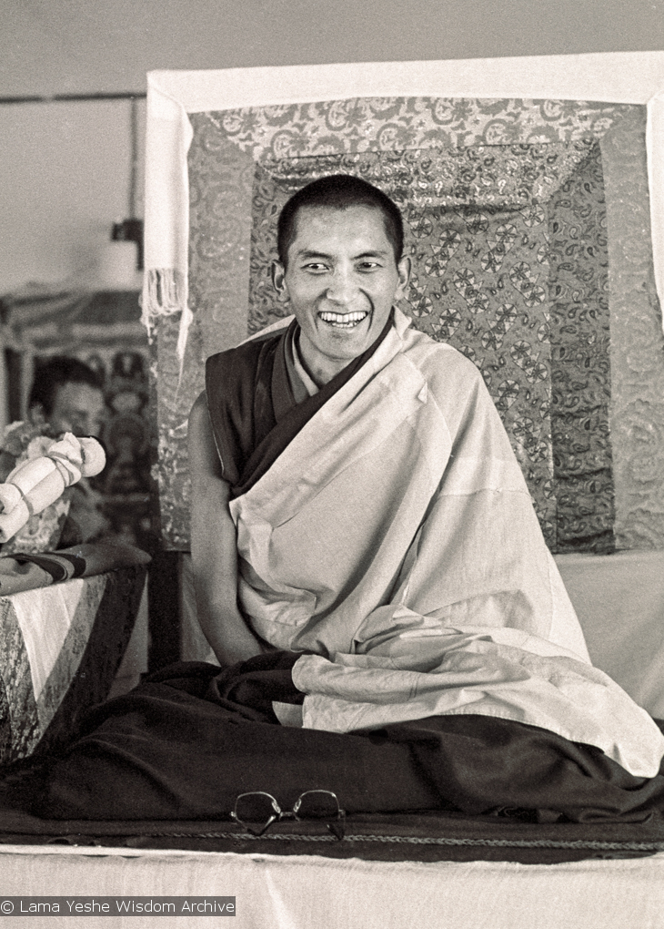Rinpoche teaching, CIN, 1976