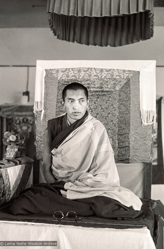 Rinpoche teaching, CIN, 1976