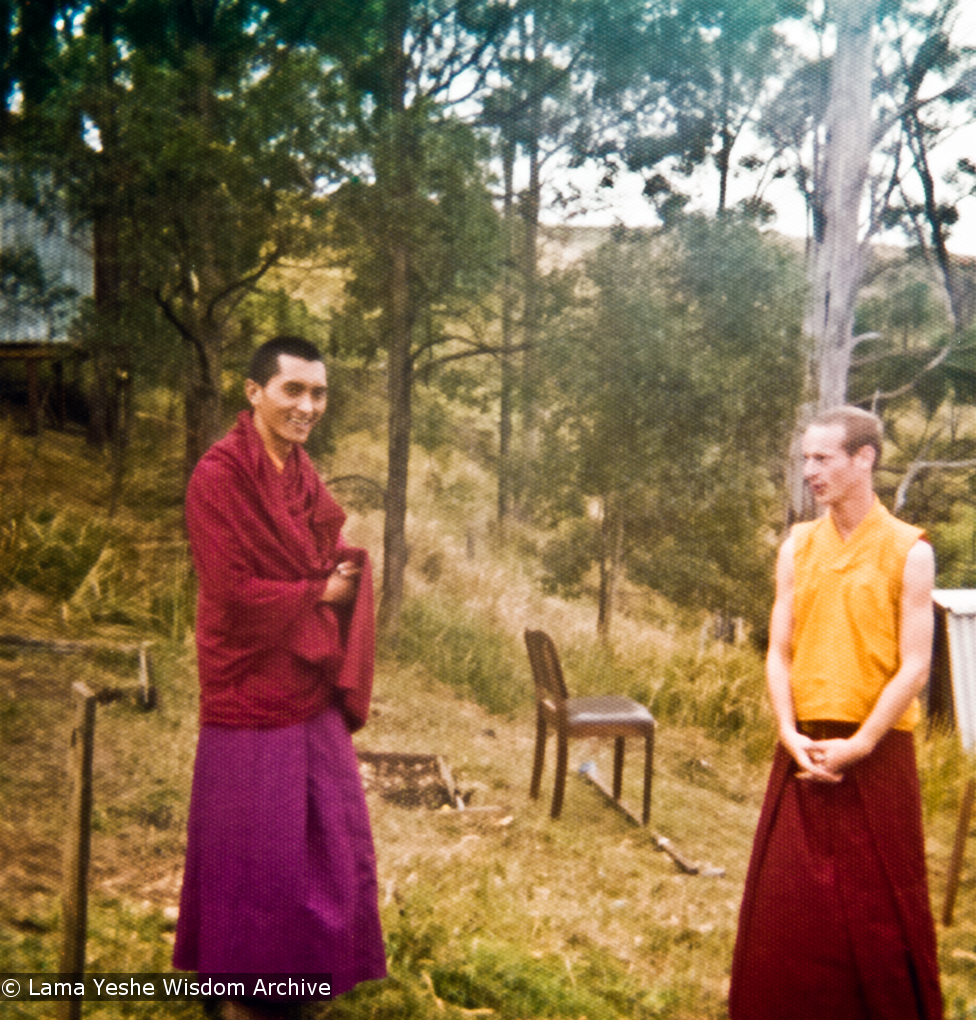 Rinpoche and Jhampa, CIN, 1976