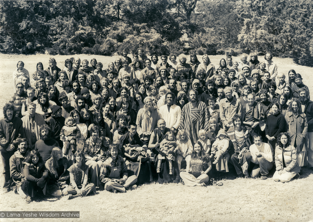 Yucca Valley group portrait, 1977