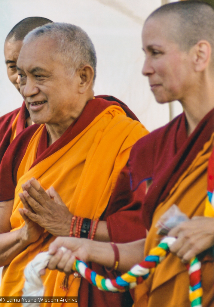 Rinpoche at the Milarepa Center, 2010
