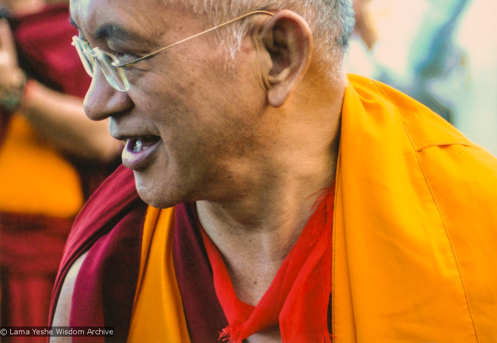 Rinpoche at the Milarepa Center, 2010