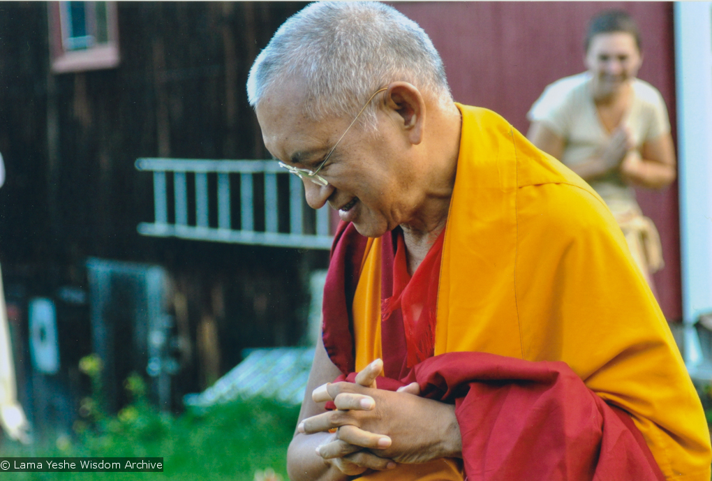 Rinpoche at the Milarepa Center, 2010