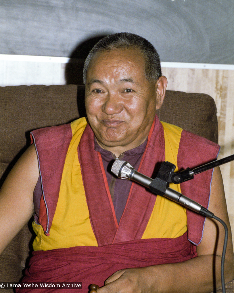 Lama Yeshe in Sweden, 1983