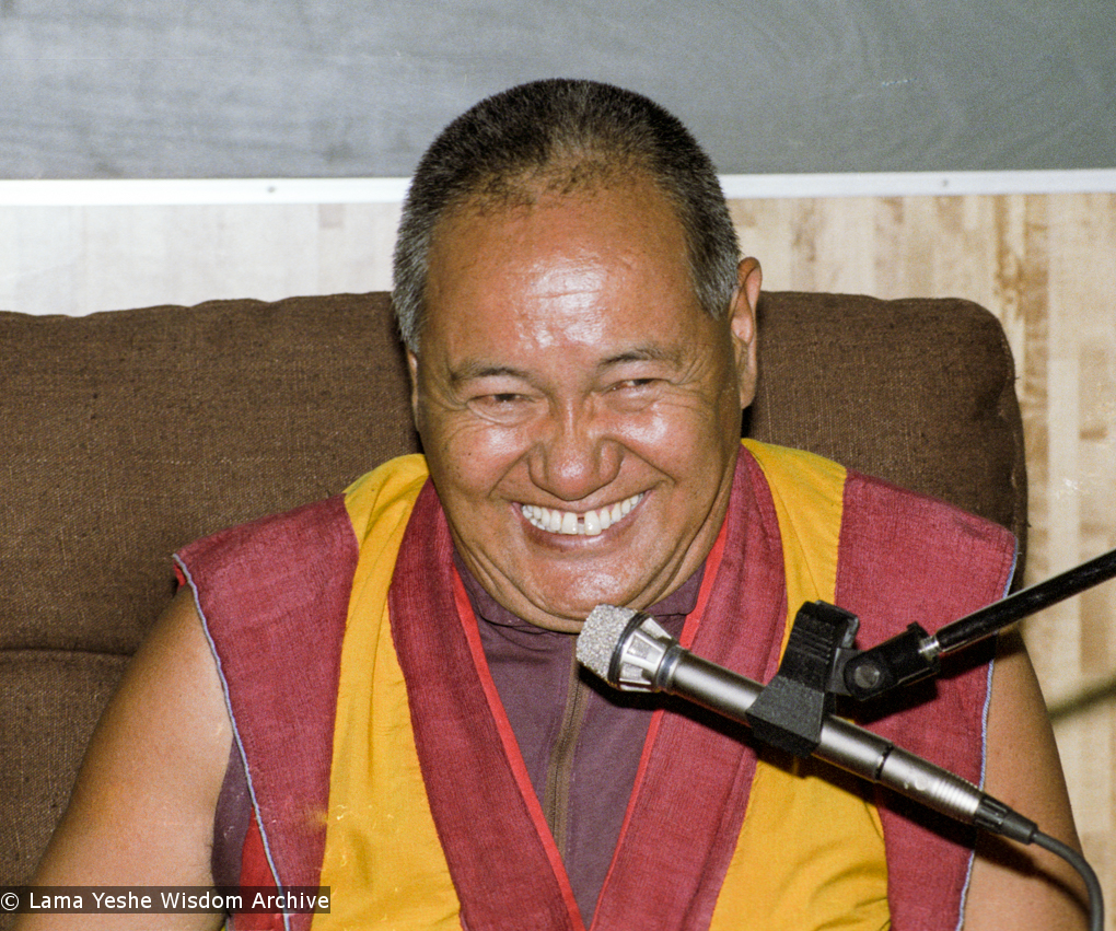 Lama Yeshe in Sweden, 1983