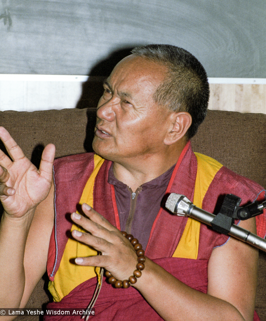 Lama Yeshe in Sweden, 1983