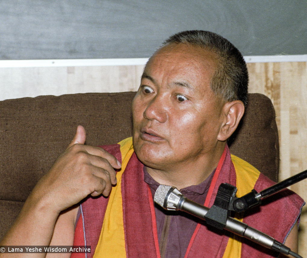 Lama Yeshe in Sweden, 1983