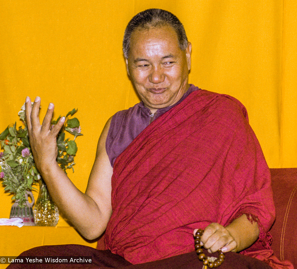Lama Yeshe in Sweden, 1983