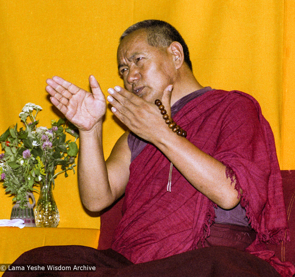 Lama Yeshe in Sweden, 1983