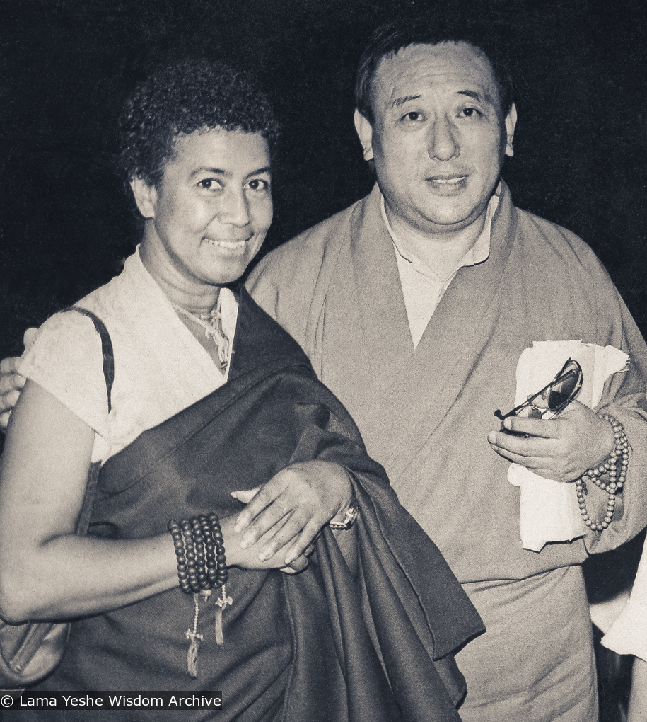 Max and Gelek Rimpoche, Ashoka, 1982