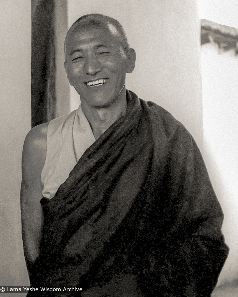 Geshe Thinley, Kopan, 1980