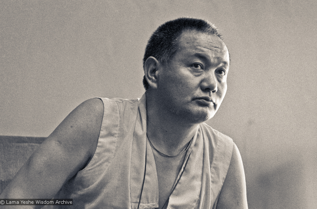 Lama teaching at UCSC, 1978