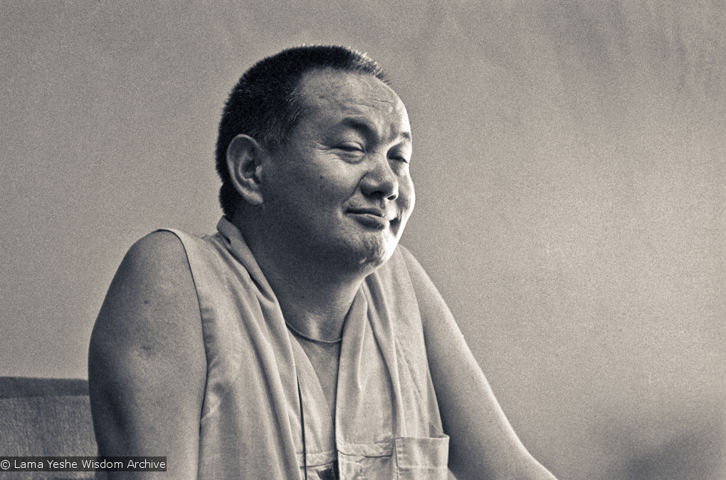 Lama teaching at UCSC, 1978