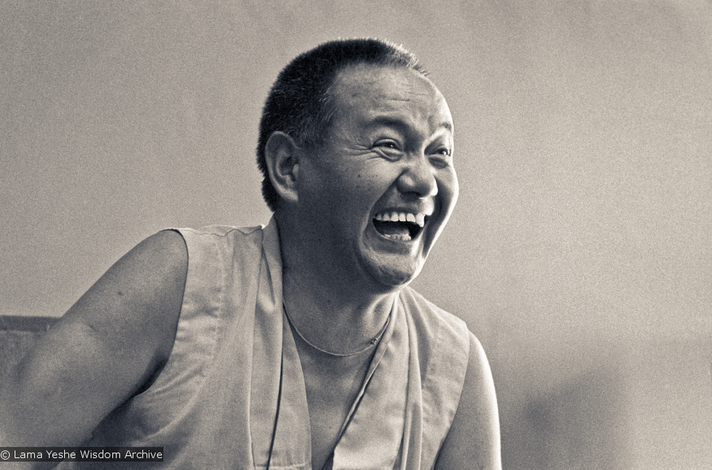 Lama teaching at UCSC, 1978
