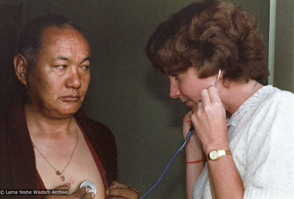 Jacie and Lama, 1982