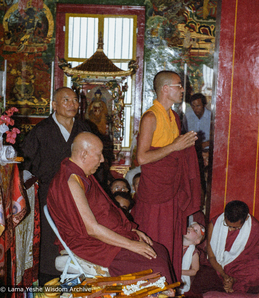 Kungo-la, Ling Rinpoche, Bruno, Lama Zopa Rinpoche, Tibetan temp