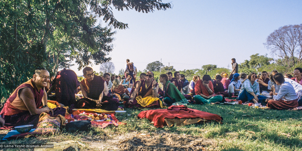 Picnic in Bodhgaya 1982