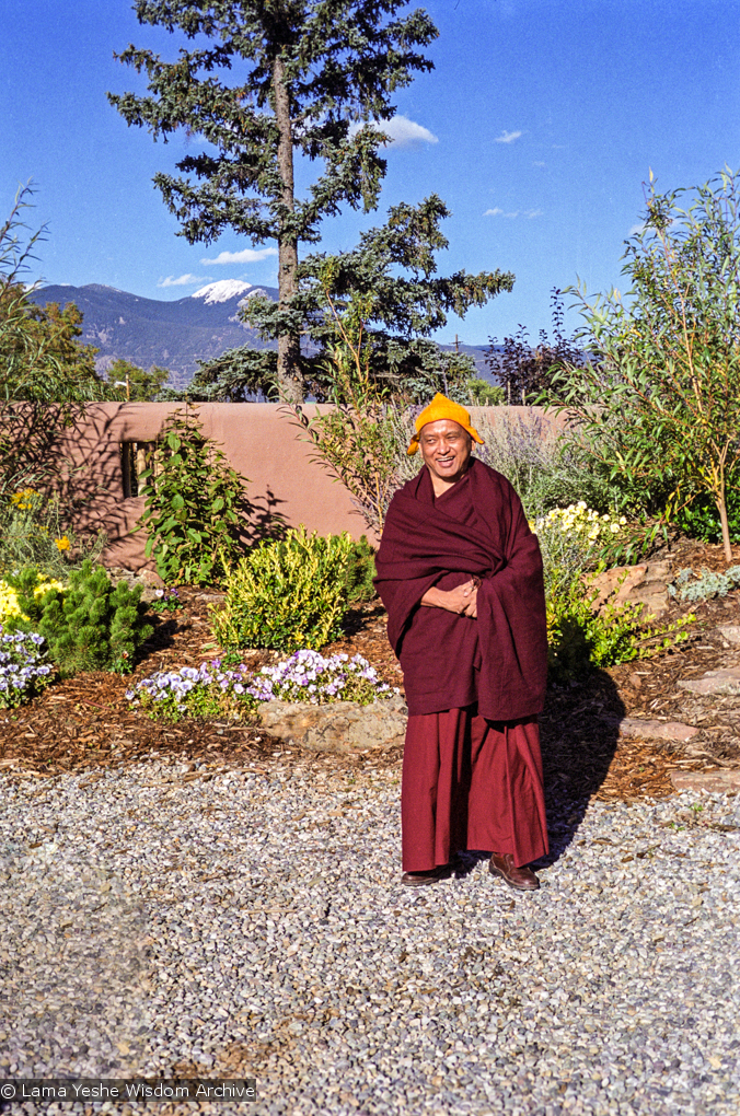 Rinpoche in Taos, 1999