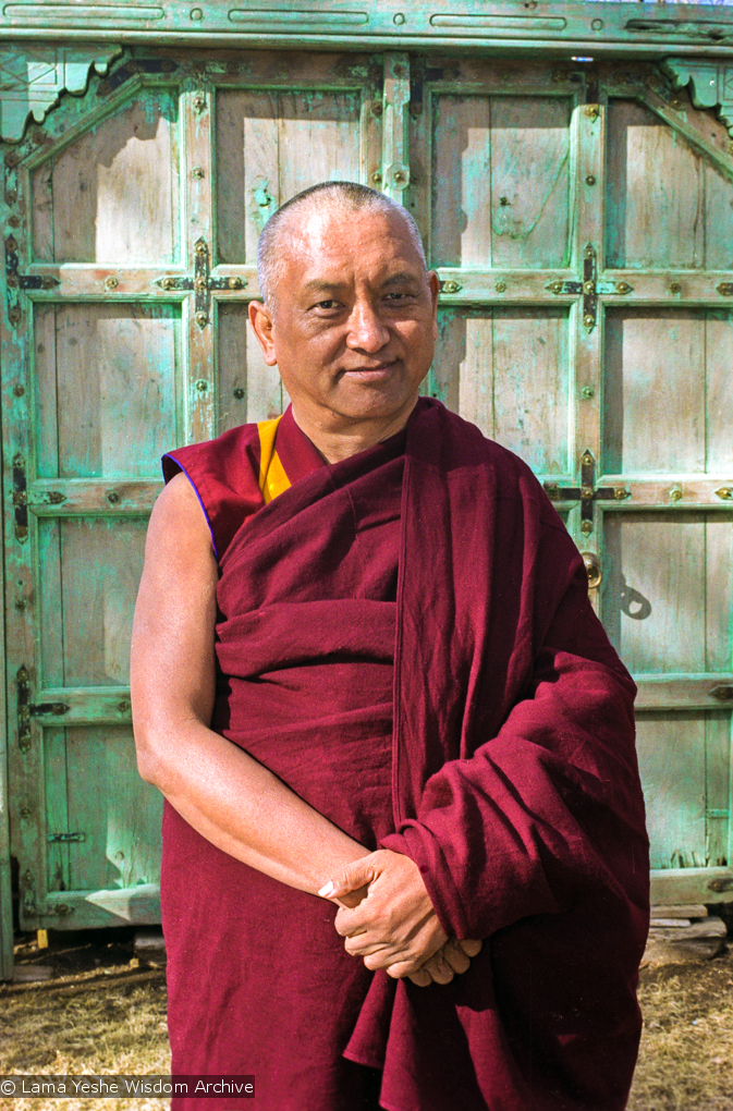 Photo Shoot with Rinpoche, Taos 1999