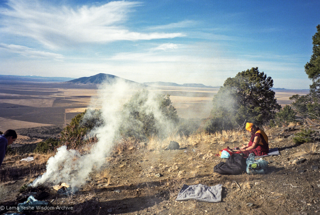 Rinpoche in Taos, 1999