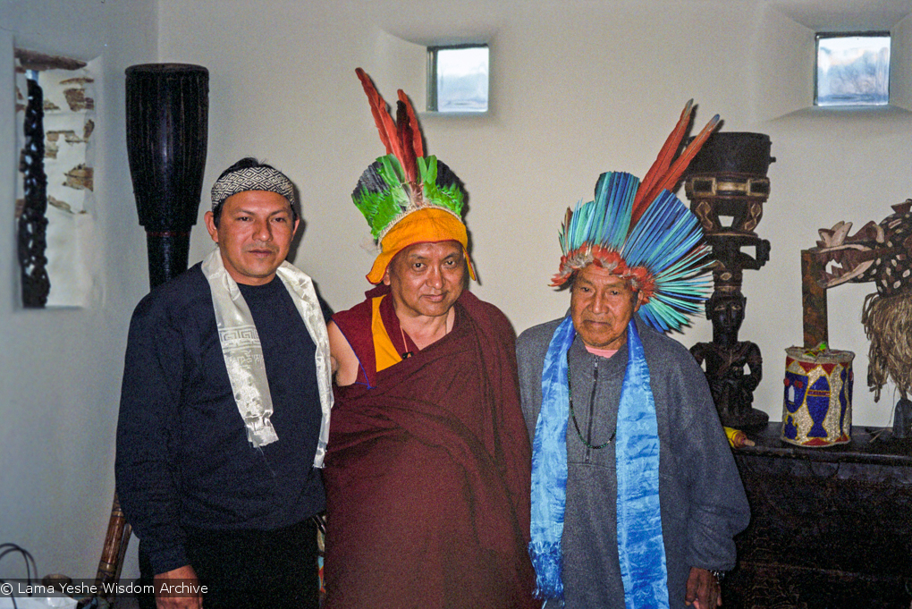 Rinpoche in Taos, 1999