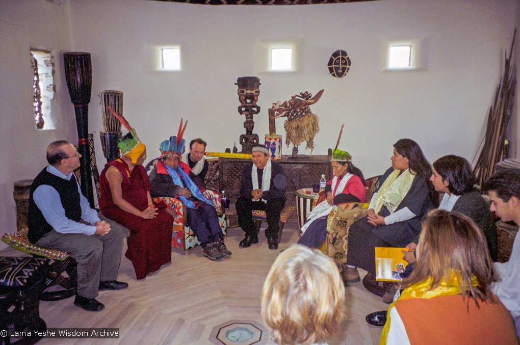 Rinpoche in Taos, 1999