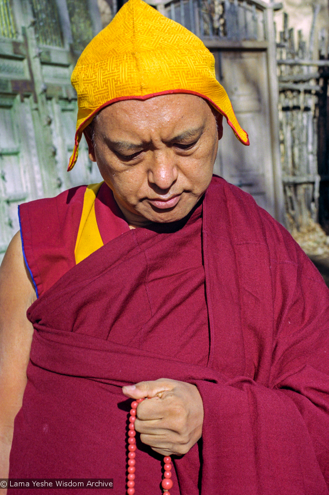 Photo Shoot with Rinpoche, Taos 1999